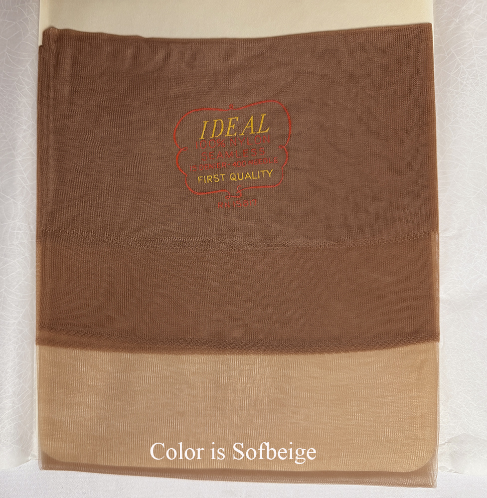 Ideal vintage flat knit RHT stockings
